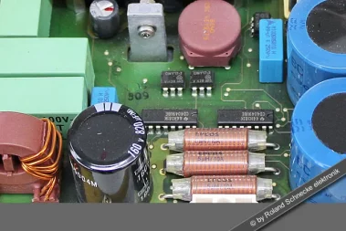 Platine aus einer medizintechnischen Stromversorgung