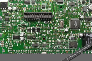 Steuerbaugruppe aus einem Patientenmonitor der Notfallmedizin