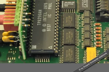 Platine eines Messwertaufnehmers in einer Automationseinheit